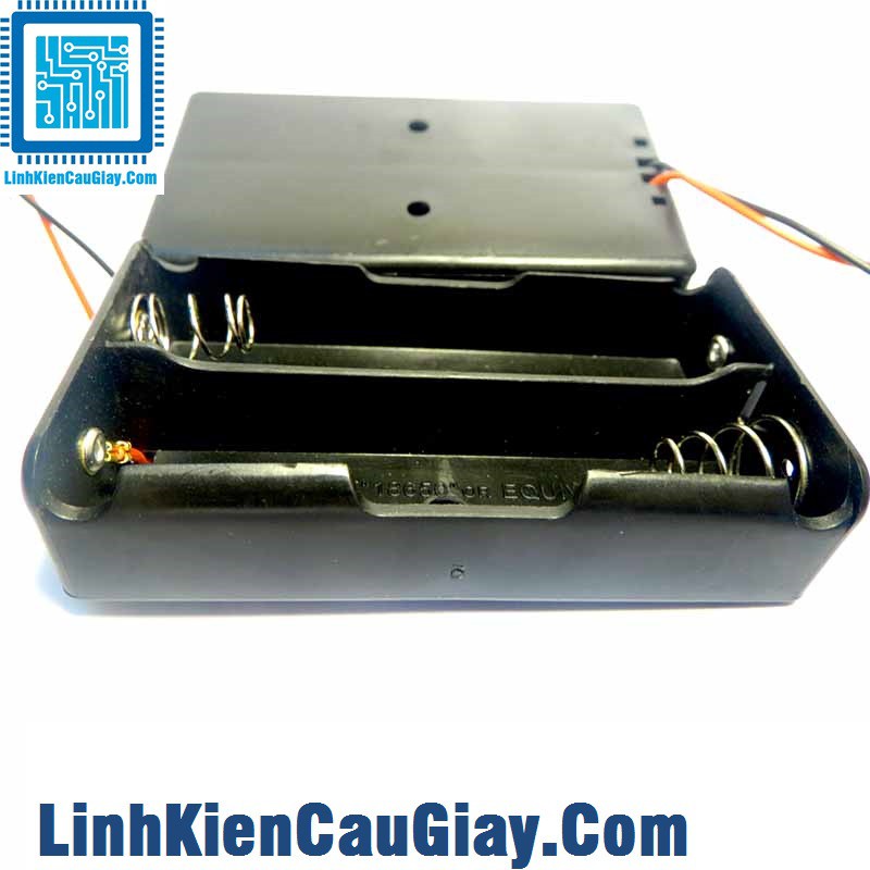 Hộp đế pin ultrafire 18650 có dây