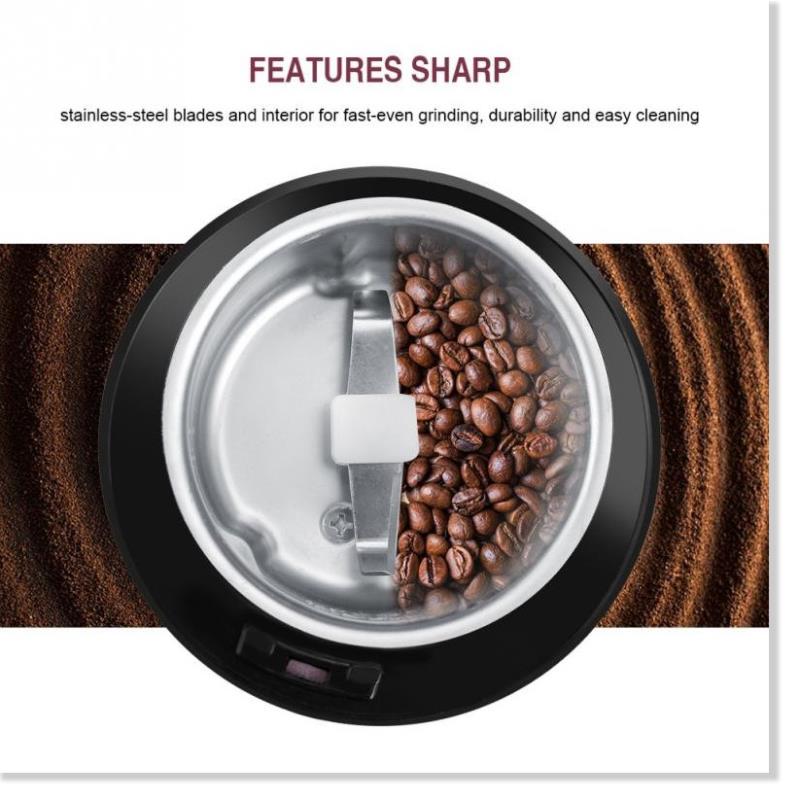 BÁO GIÁ Bột Cafe | Shopee Lazada Sendo Tiki mới nhất 16 Máy xay cafe mini 💕𝑭𝑹𝑬𝑬𝑺𝑯𝑰𝑷💕 Máy xay cà phê tại nhà công suất lớn nghiền bột đa năng xay ngũ cốc 9585