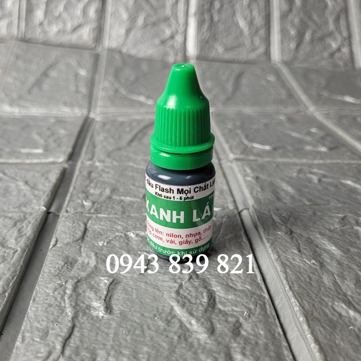Mực dấu flash đóng trên mọi chất liệu lọ 10ml