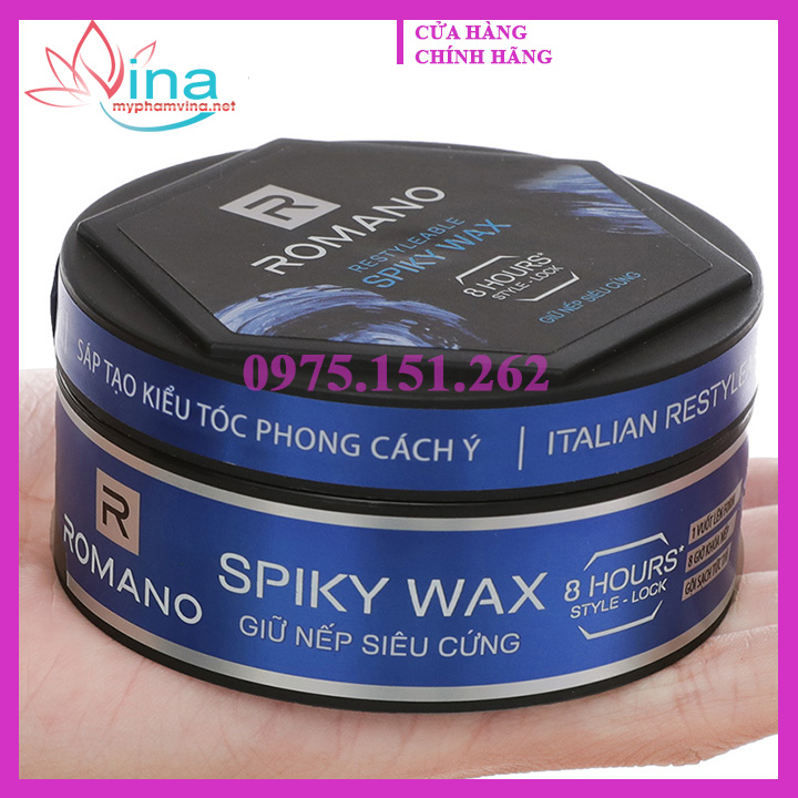 [HCM]Wax Tạo Kiểu Tóc Romano 68g