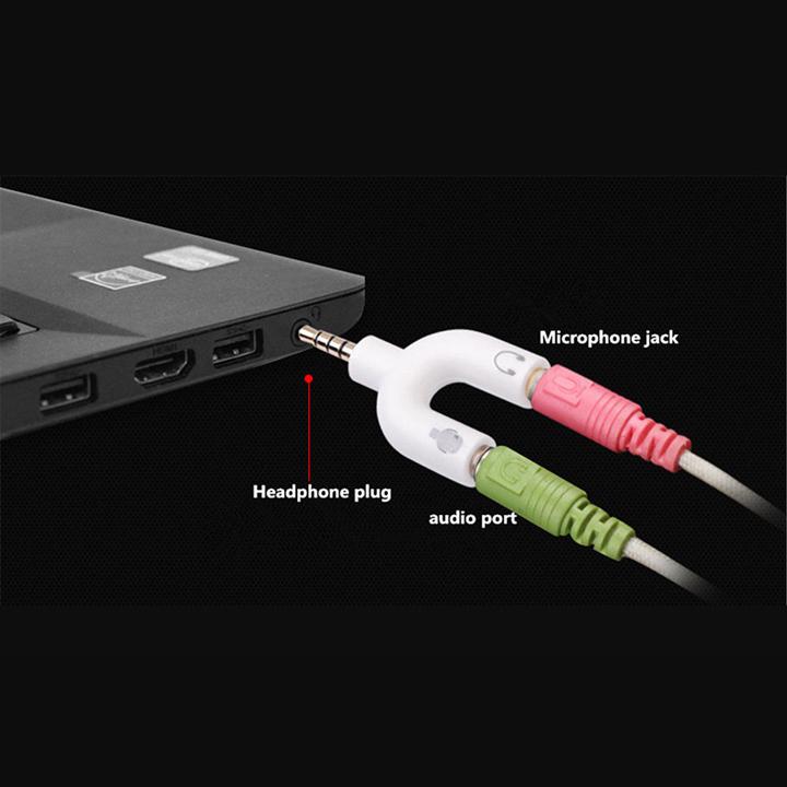 Jack chia Audio ra mic và loa chuẩn