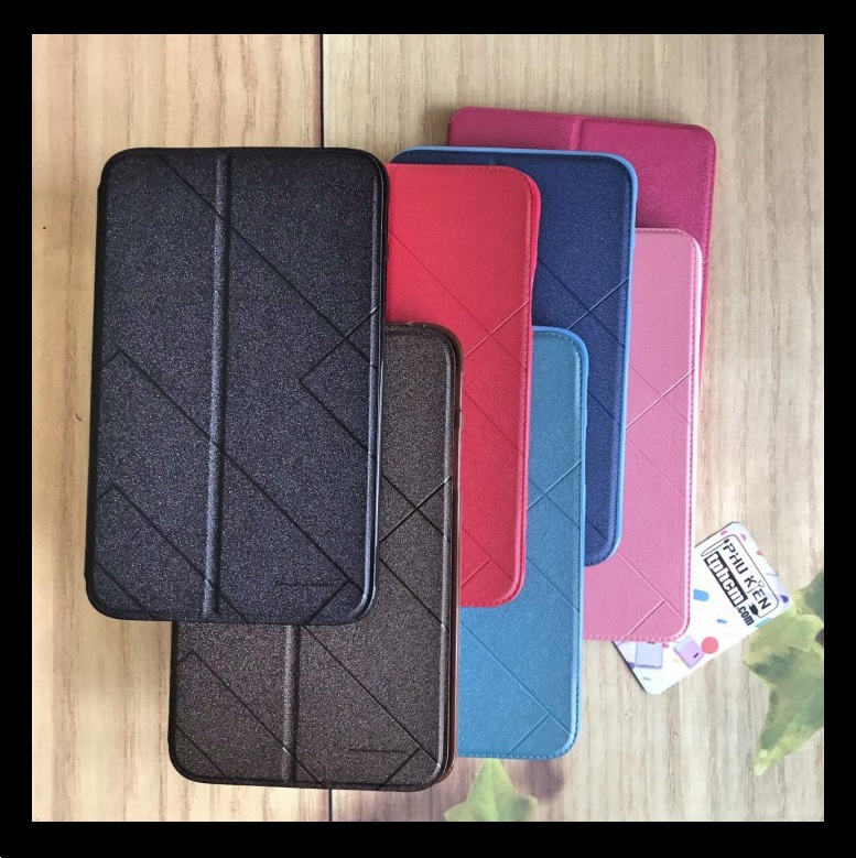 Leather case Samsung Tab a8.0 2017 brand Lishen premium, holster Min, protect the machine 2 face absolute