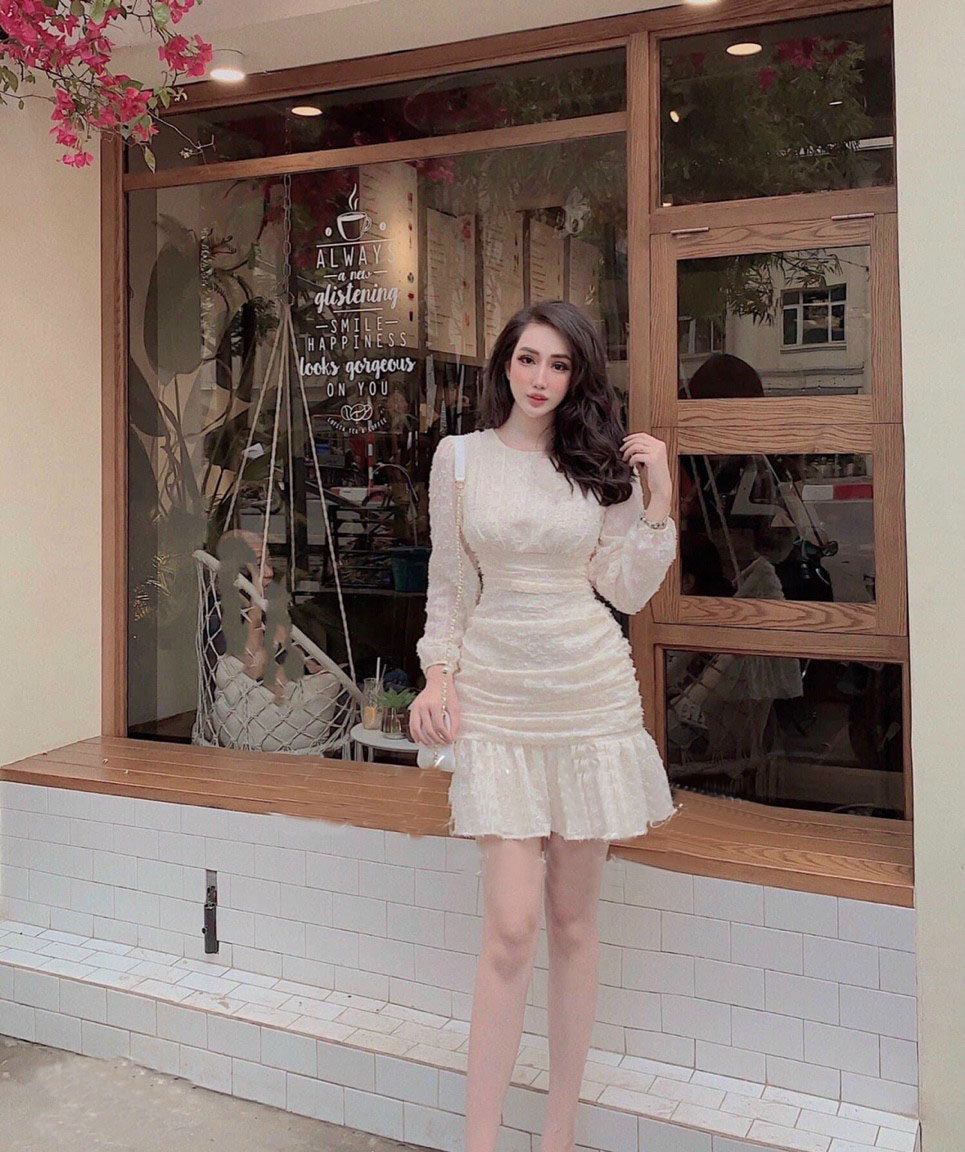 Đầm tơ HOTTREND
