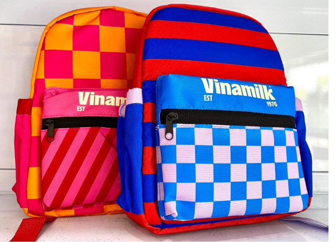 Balo Cho bé hàng khuyến mãi Vinamilk