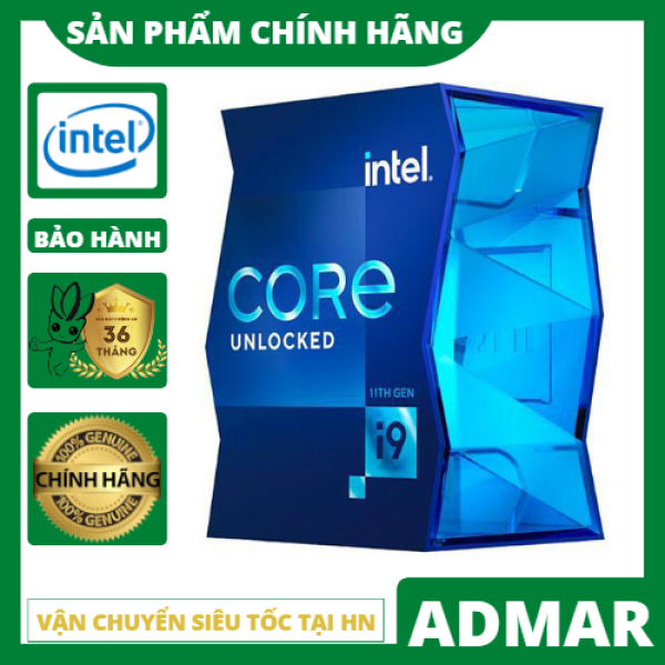 [CHÍNH HÃNG] CPU Intel Core i9-11900K (3.5GHz turbo up to 5.3Ghz, 8 nhân 16 luồng, 16MB Cache, 125W) - Socket Intel LGA 1200