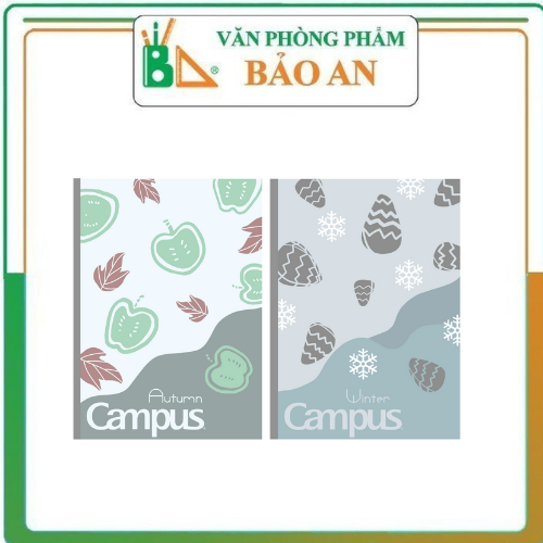 Vở kẻ ngang Campus Four Seasons 2 - 80trang hình ảnh ngộ nghĩnh