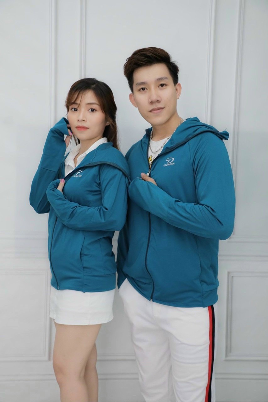 [Hoàn Tiền 15%] Áo chống nắng nam nữ cao cấp, áo khoác nam nữ, áo đi mưa cao cấp tay áo xỏ ngón, nón to rộng, đi học, đi chơi, có túi trong. Chất liệu kim sương mát mịn, chống tia UV,thoáng mát thấm hút mồ hôi, DIỄM NHI SHOP. KA03