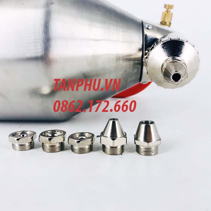 [HCM]MÁY HƠI PHUN GẤM GAI BÌNH INOX NHẤN 9511A