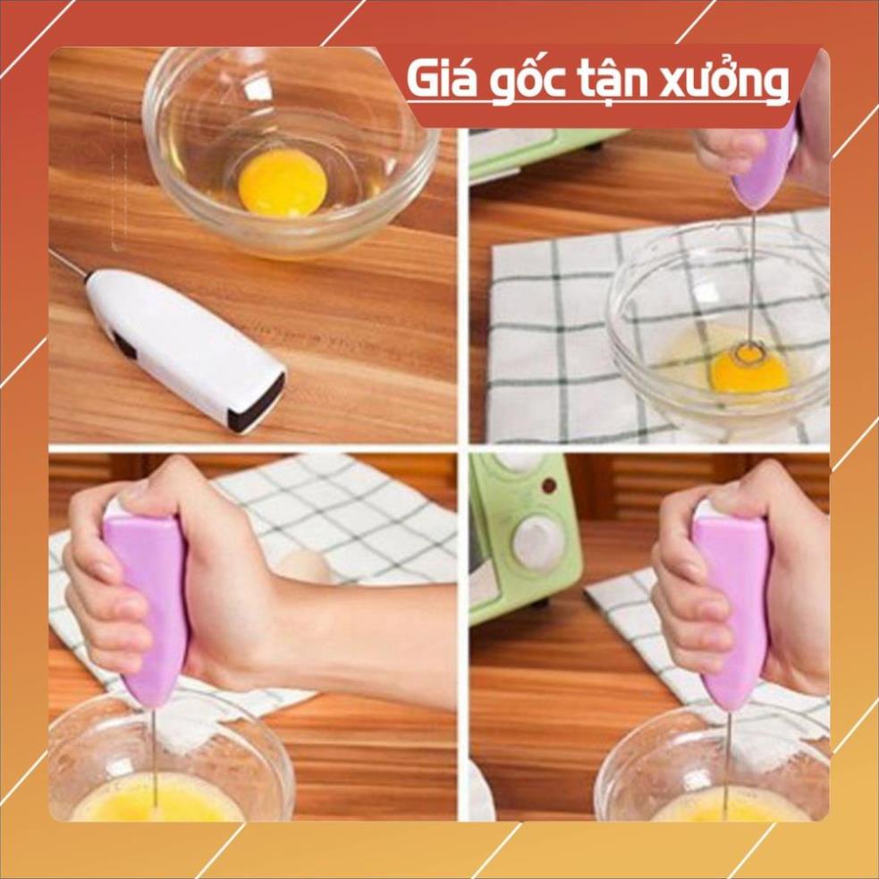 Sẵn hàng Máy Đánh Trứng Tạo Bọt Cà Phê Mini Cầm Tay
