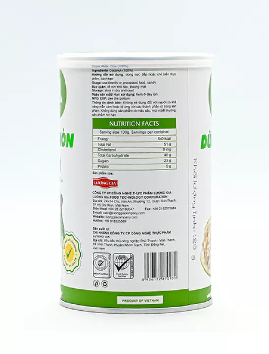 Ohla Crispy Dried Coconut - 120Gr