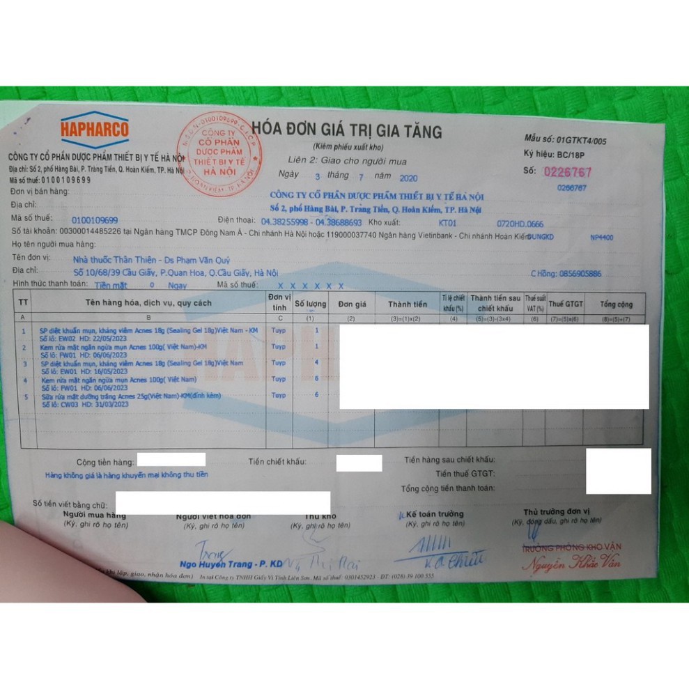 Acnes Vitamin Cleanser - Kem rửa mặt Vitamin