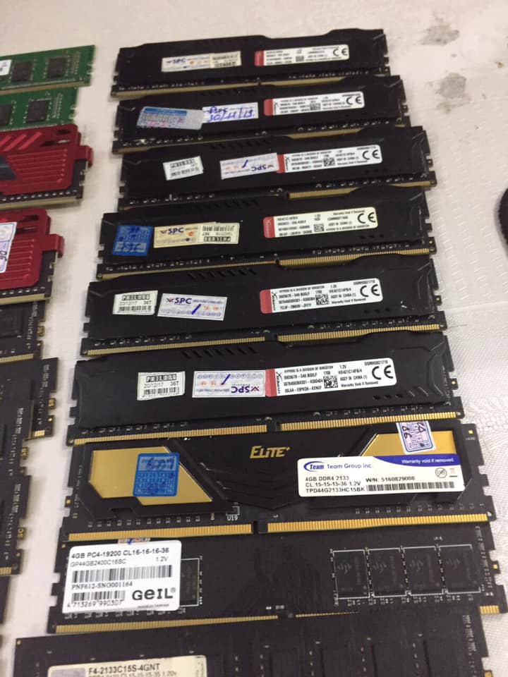 RAM DDR4 4GB 2133/2400MHz Desktop