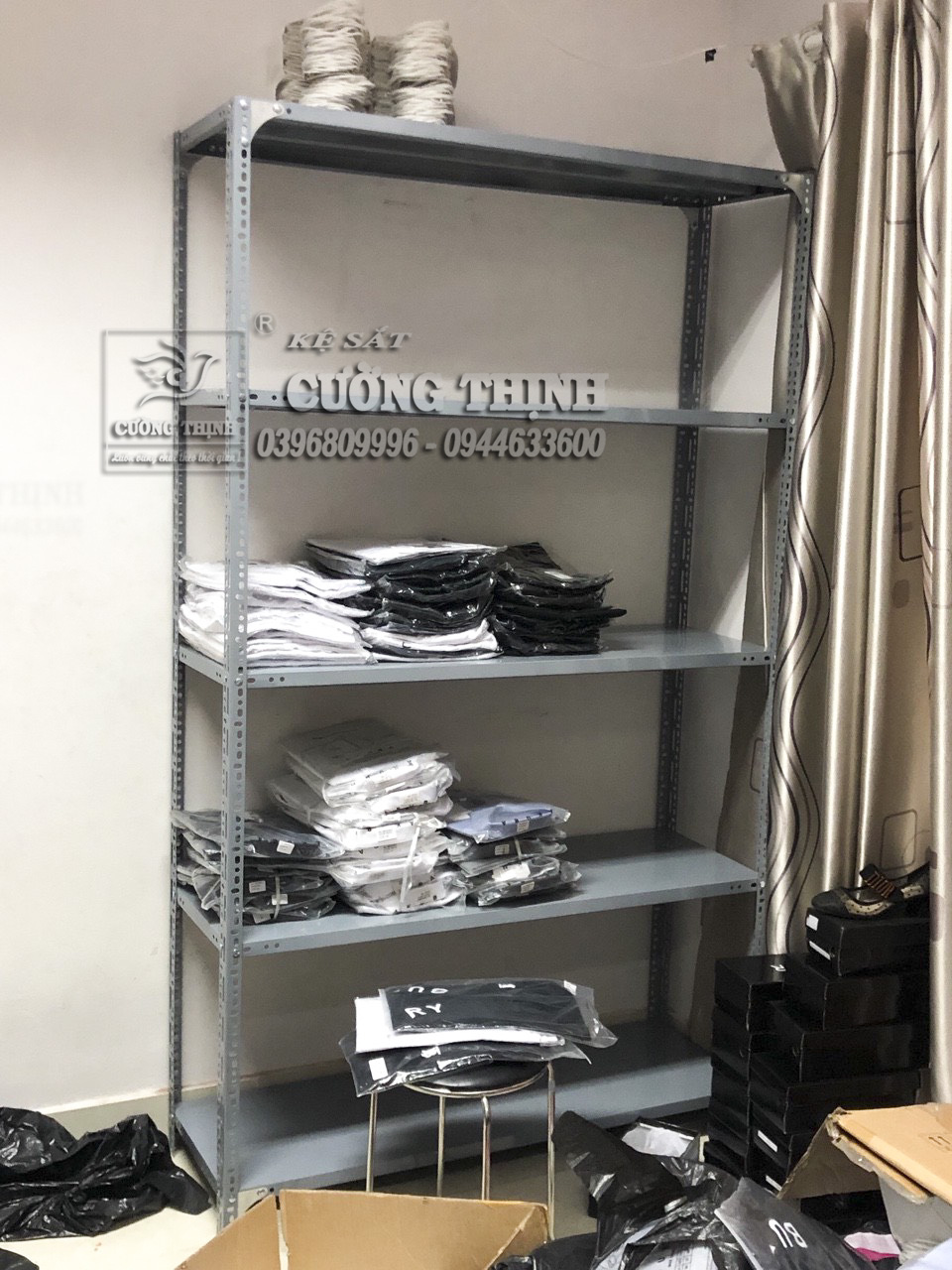 Mâm sắt dài 80cm x rộng 30cm - Lắp ráp kệ sắt đa năng