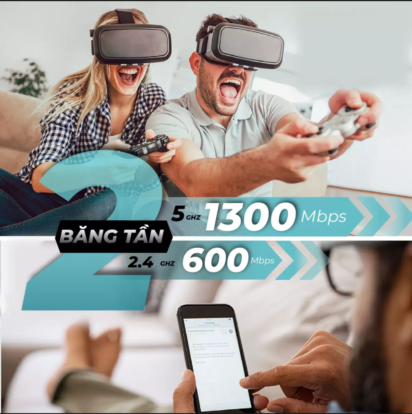 Bộ phát wifi băng tần kép TP Link Archer C80