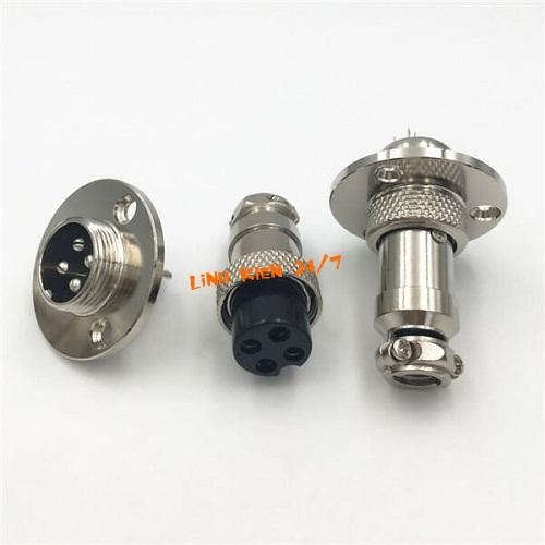 ĐẦU JACK TAY HÀN 4P (JACK GX16-4P)