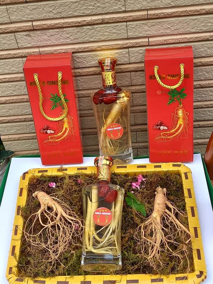 Rượu sâm hàn quốc 500ml