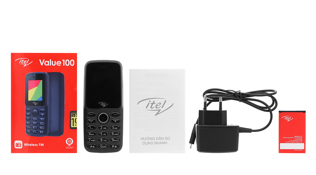 Điện thoại Itel Value 100 - Chính hãng (bảo hành 12 tháng)