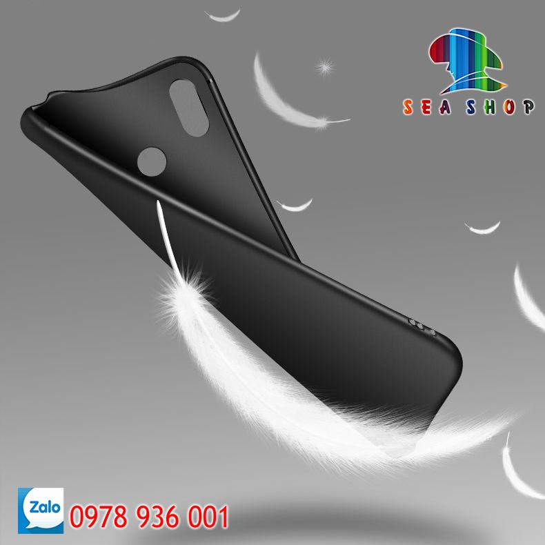 Ốp lưng Xiaomi Mi 8 SE Nhựa dẻo - đen