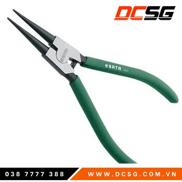 Kềm lấy phe ngoài mũi thẳng 7"/175mm Sata 72001