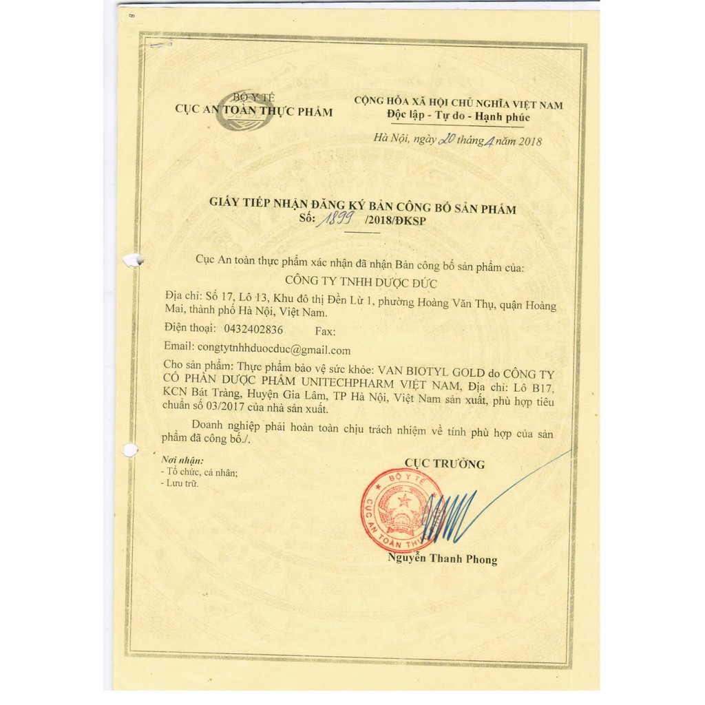 Cốm Vi Sinh Van Biotyl