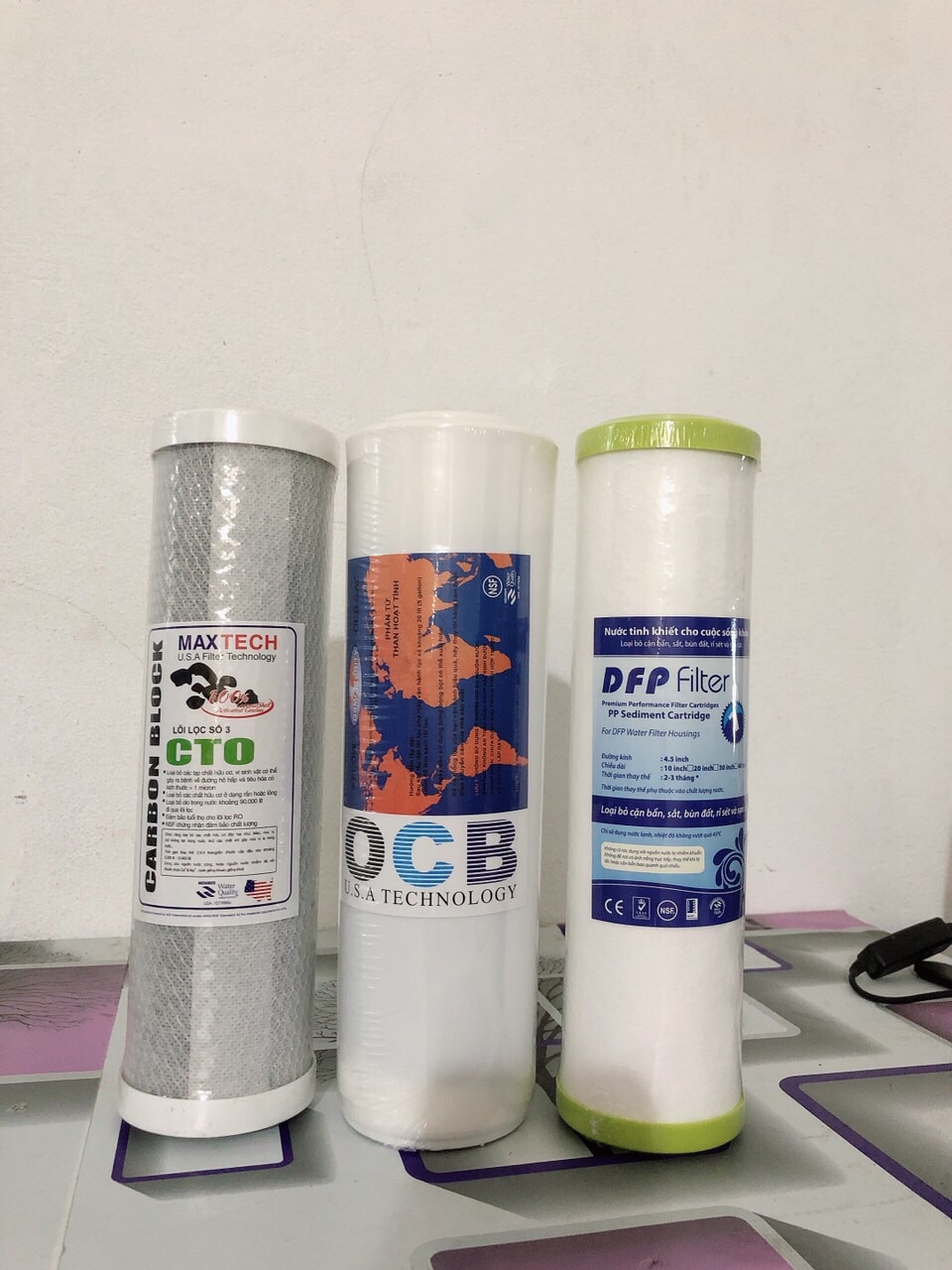bộ lõi lọc chặn 123