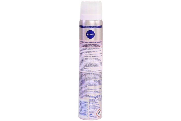 xịt ngăn mùi serum trắng Mịn NIVEA 100ml
