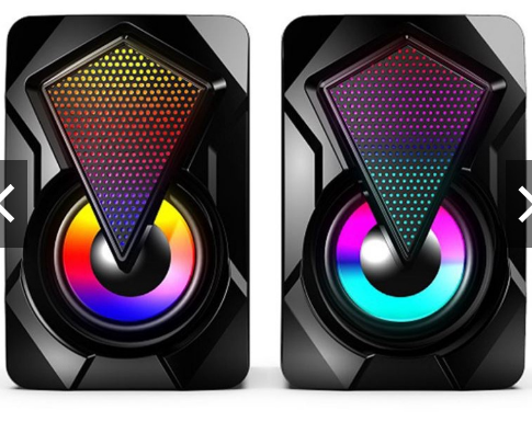 Loa Vi Tính 2.0 LeerFei YST-1046 - Led RGB loa máy tính để bàn pc