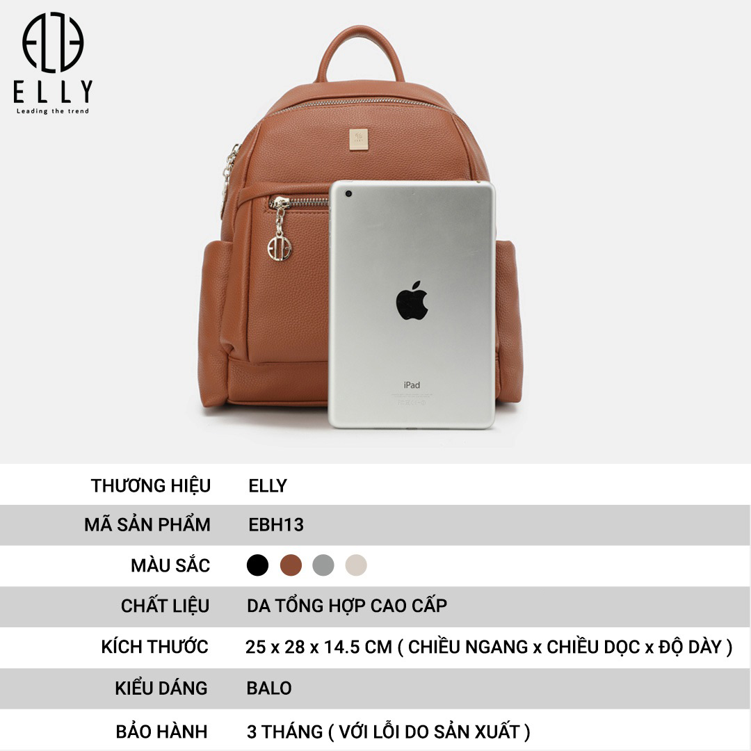 Balo nữ thời trang cao cấp ELLY – EBH13