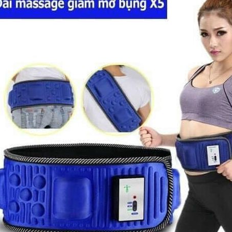 Đai massage x5 giảm mỡ đai massage giảm mỡ toàn thân thế hệ mới loại bỏ 80% mỡ thừa trong cơ-máy massage bụng, máy massage bụng, thon x5 điều chỉnh nhiệt độ theo cơ thể