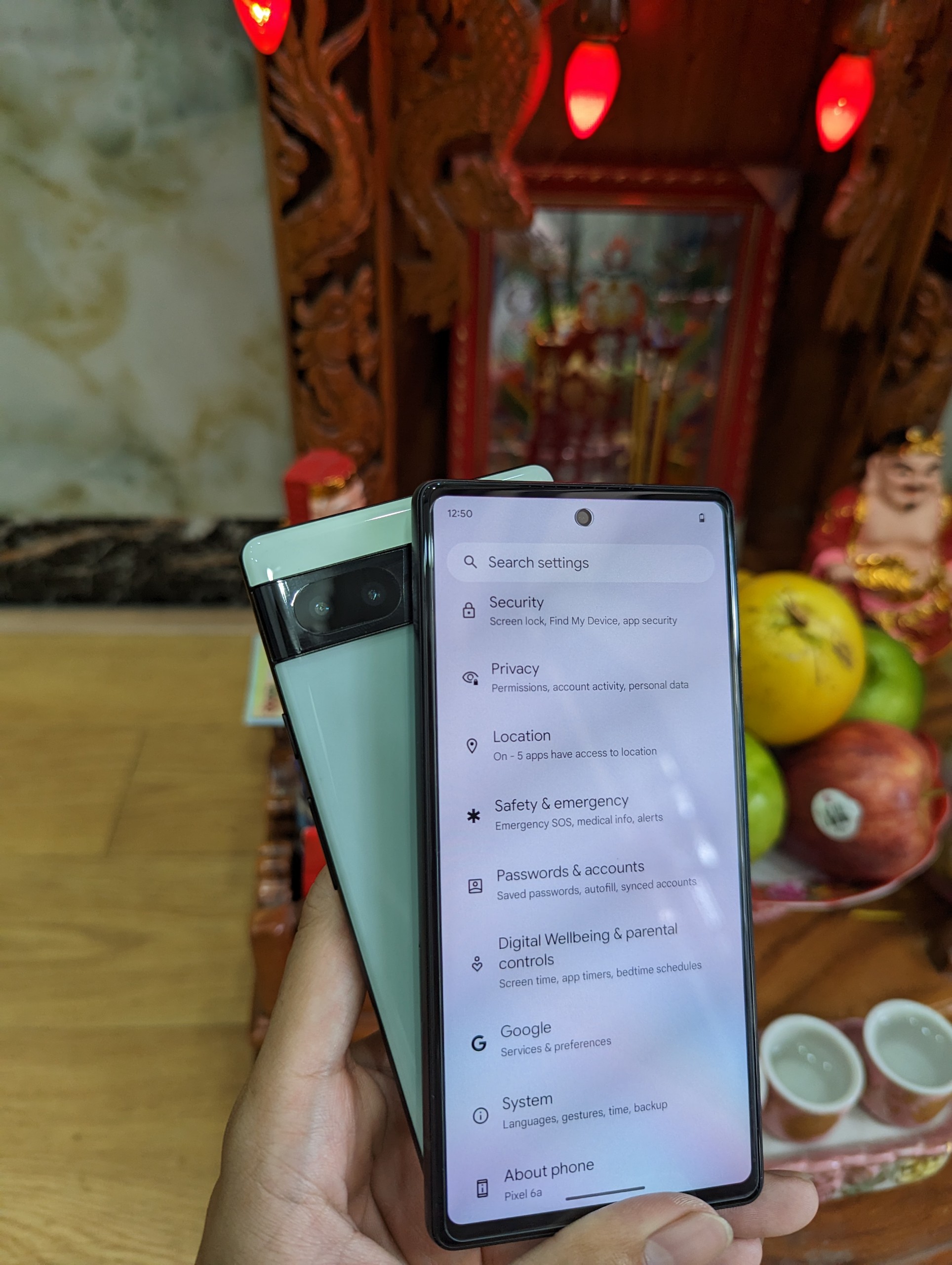 Điện thoại Google Pixel 6A Ram 6/128 Nguyên Zin