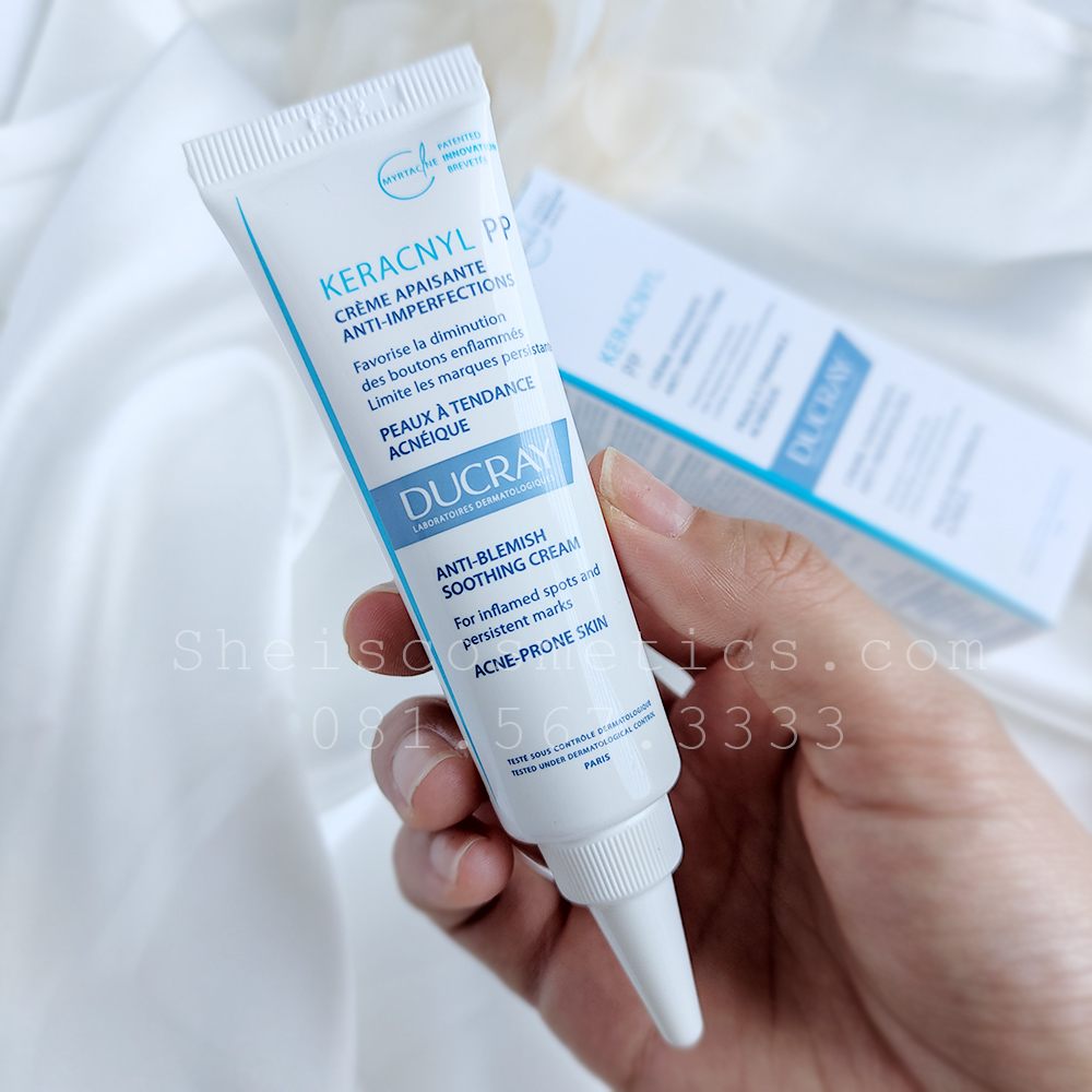 Kem dưỡng giảm mụn Ducray Keracnyl PP 30ml
