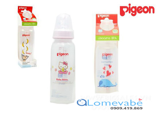 [HCM]Bình sữa Pigeon nhập khẩu Thái Lan 240ml