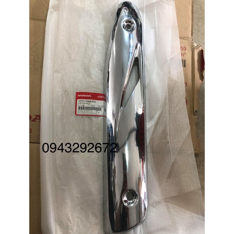 Tấm bảo vệ pô wave s 110 honda