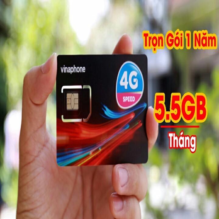 Sim 4g data tốc độ cao , sim vina d500 d219 vào mạng data tốc độ ánh sáng ,truy cập internet mỏi tay trọn vẹn 5 gb trên tháng , mua là sài không cần nạp tiền FREESHIP - CHƯA KÍCH HOẠT.