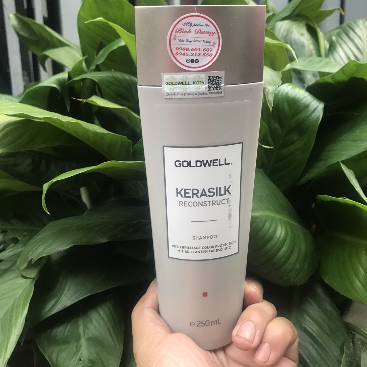 Dầu gội xả siêu phục hồi Goldwell Kerasilk Reconstruct 250ML/200ML