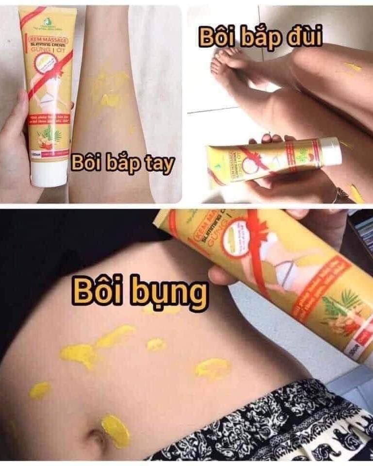 KEM TAN MỠ GỪNG ỚT NGÂN BÌNH