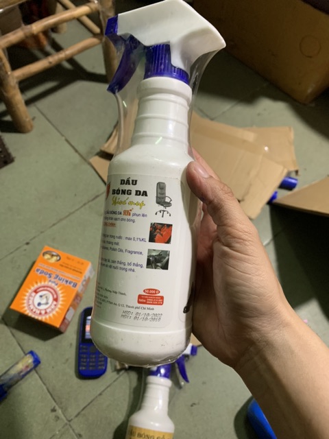 Xịt Bóng Đồ Da Simili Sifa 473ML