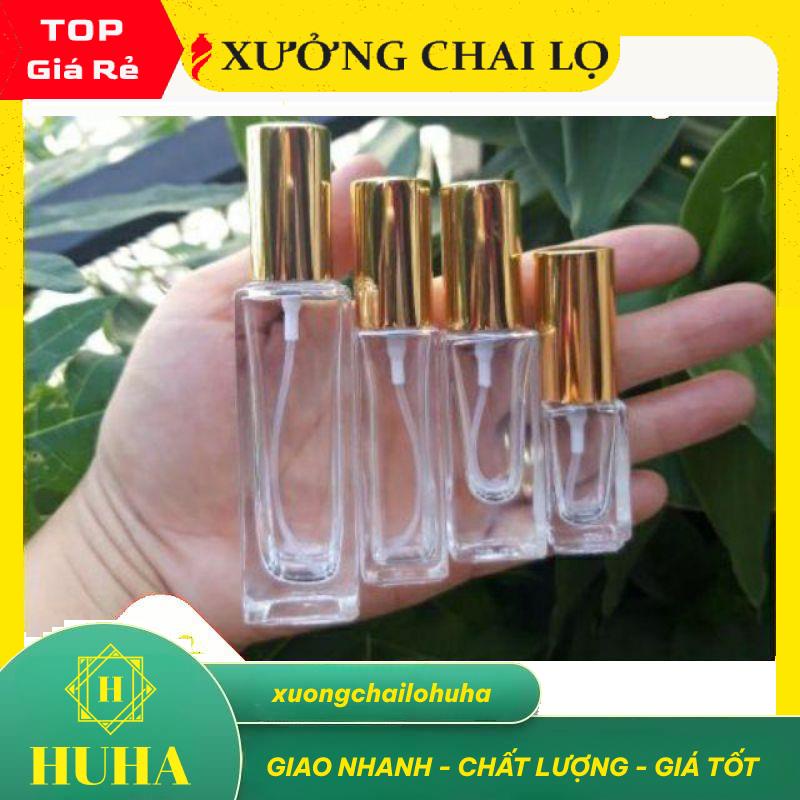 Chai Lọ Chiết Nước Hoa ❤ Chai Lọ chiết nước hoa thủy tinh 3ml,5ml,10ml đựng dầu thơm , phụ kiện du lịch