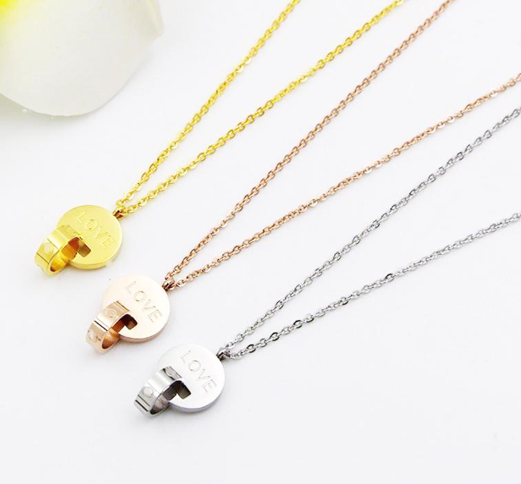 Dây Chuyền Love Titan Không Đen TT 0084