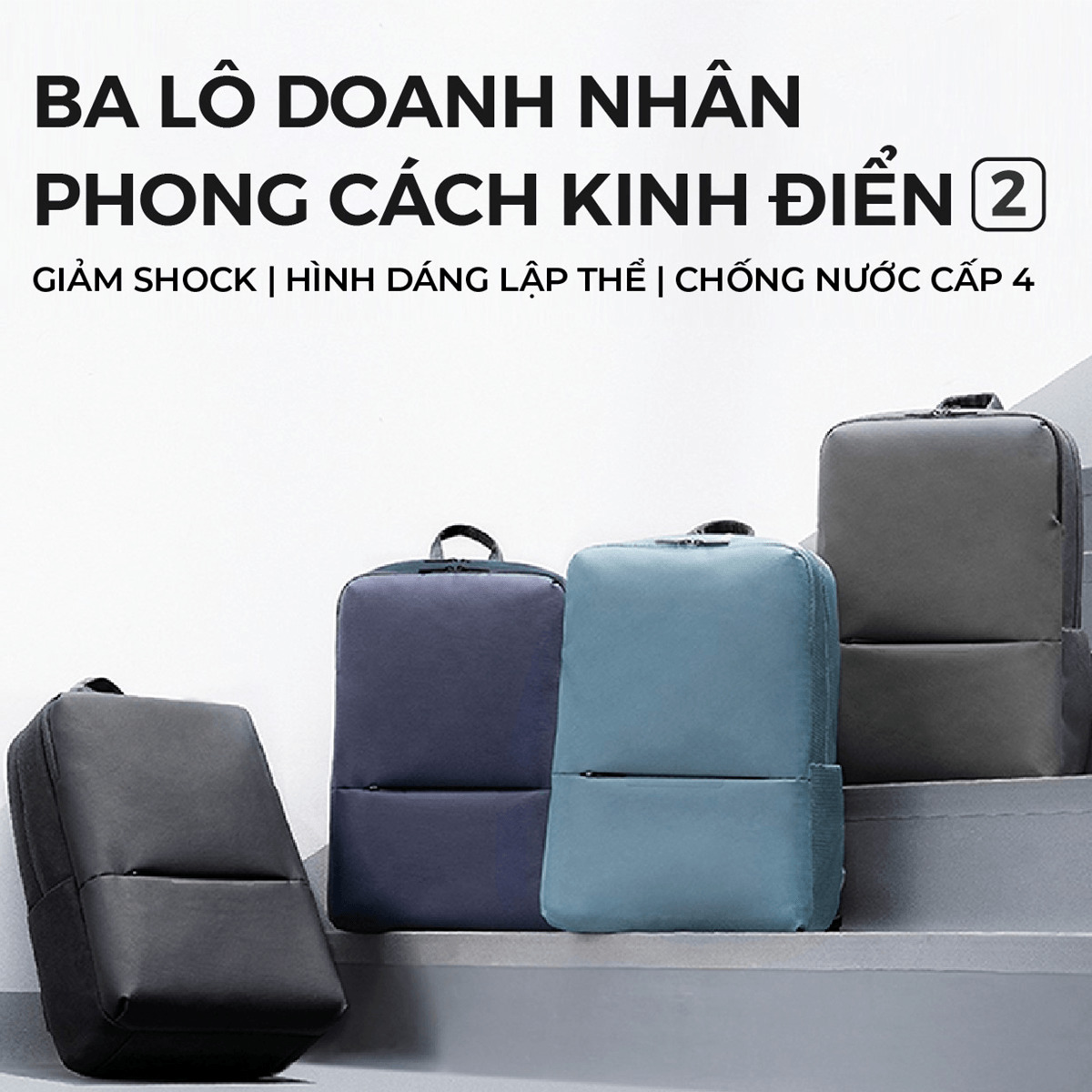 Balo Doanh nhân Xiaomi Classic Business Backpack gen2