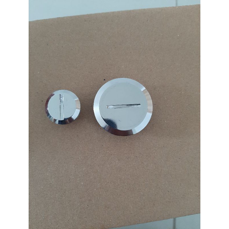 [HCM]cặp nắp ốc đậy vô lăng mâm lửa inox xe dream wave