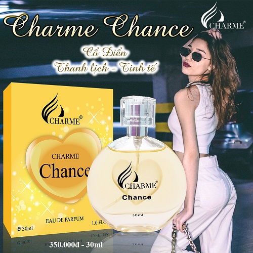 Nước hoa nữ Char.me Chance - GỢI CẢM VÀ TƯƠI MÁT (30ML)