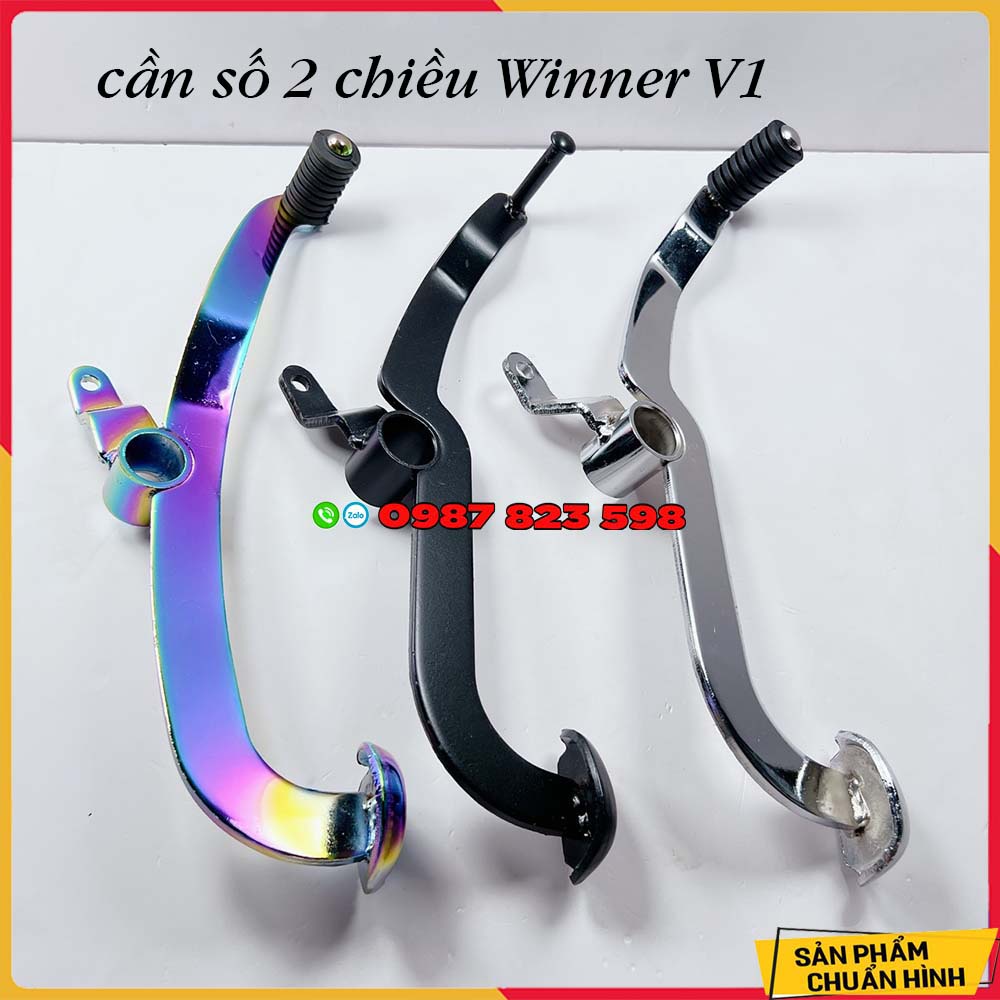 Cần Số 2 Chiều Winner V1 - Cần Số Winner 150 ( inox, xi titan, đen tĩnh điện)