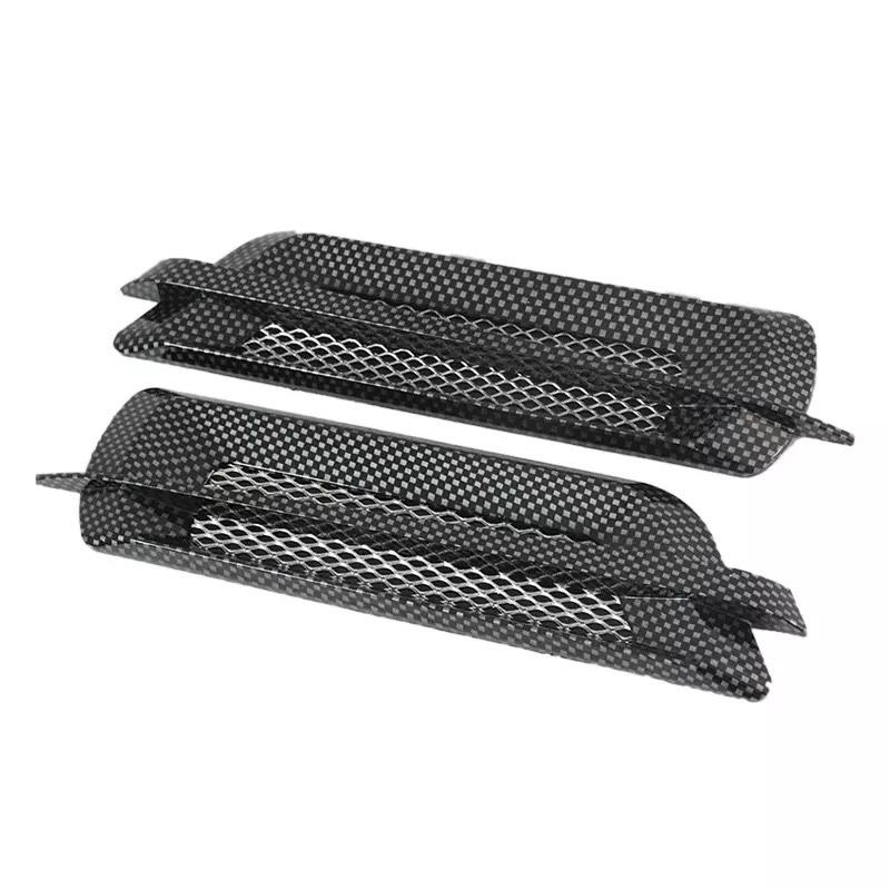 [HCM]Bộ 2 mang cá dán sườn xe ô tô MC012 (đen)