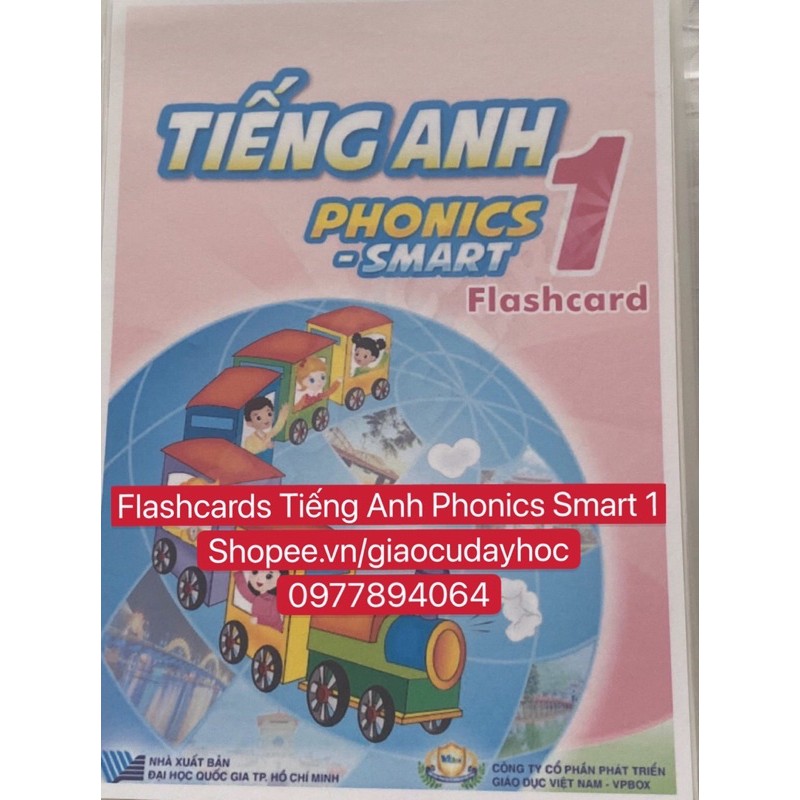 Flashcards Tiếng Anh Smart Phonics 1