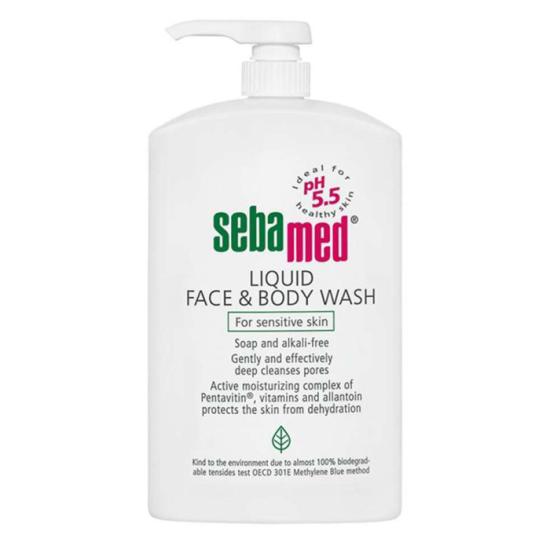 Sebamed pH5.5 Liquid Face Body Wash 300ml