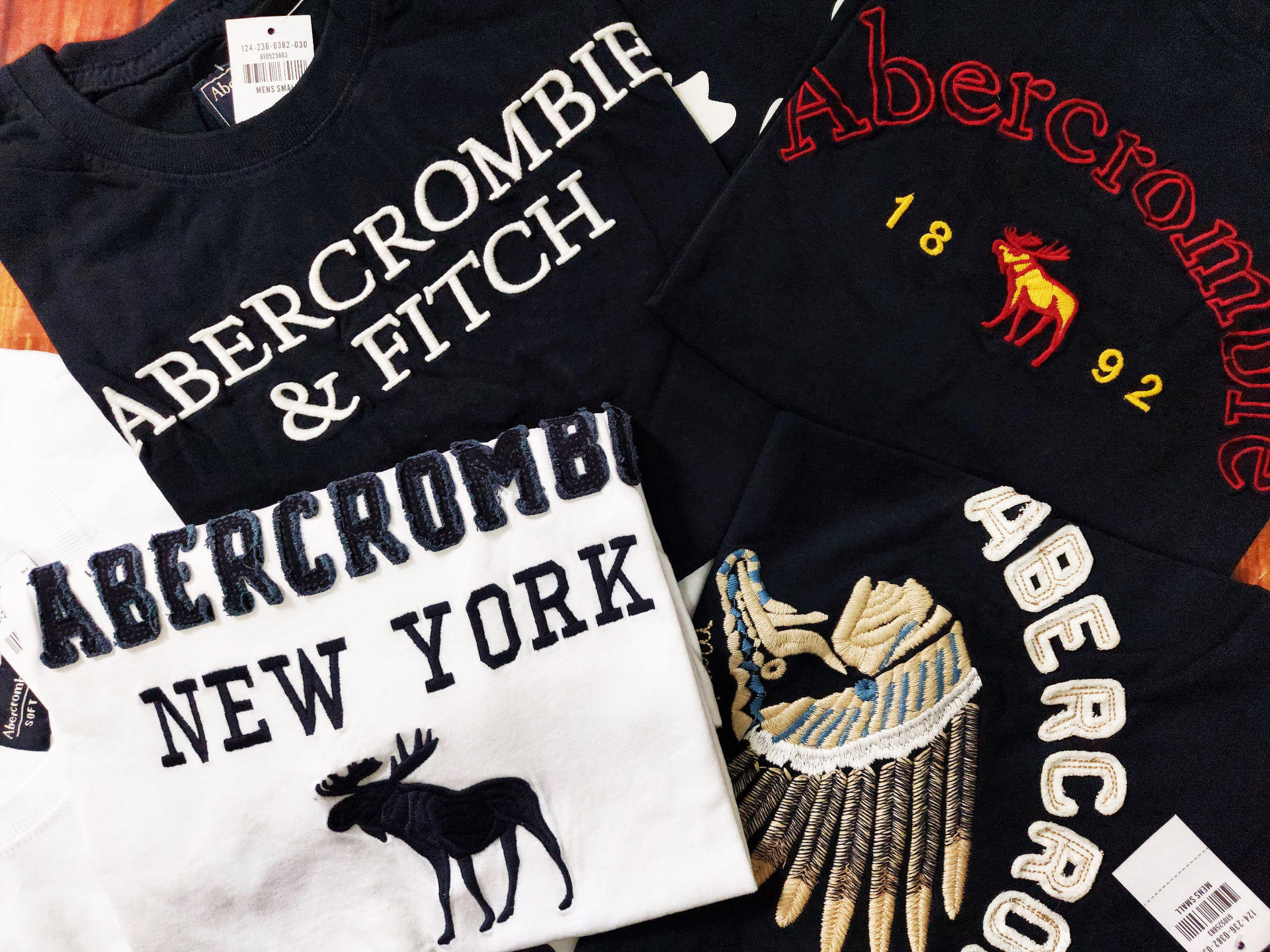 [HCM]Áo thun Abercrombie & FItch New York white