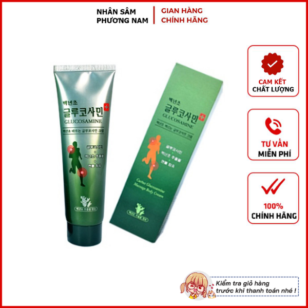 Dầu lạnh xoa bóp Cactus Glucosamine Massage Body Cream Hàn Quốc 150ml