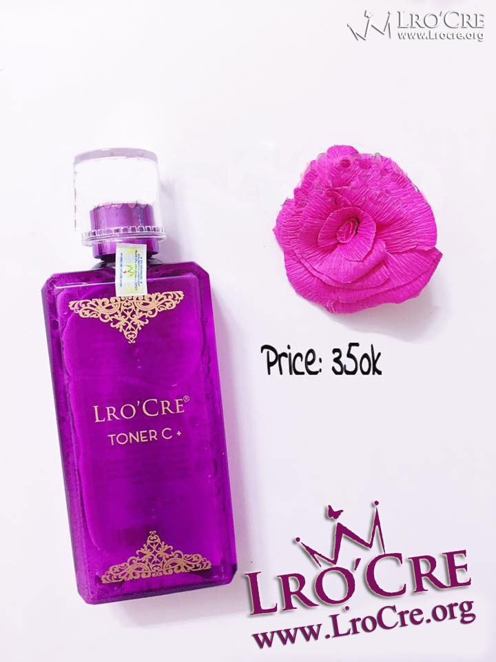 Toner C+ Nước Hoa Hồng Lro’Cre  - TONER-C