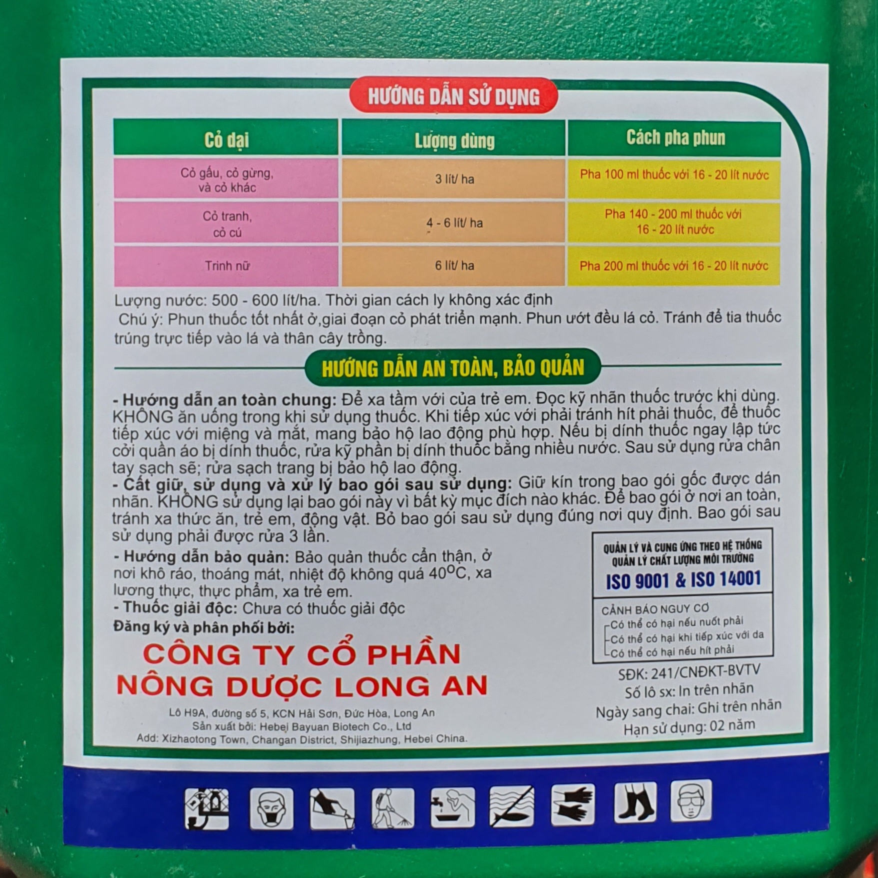 💎 Thuốc trừ cỏ Lưu Dẫn BRAVO 480SL (Can 4,5 lít)💖 Glyphosate